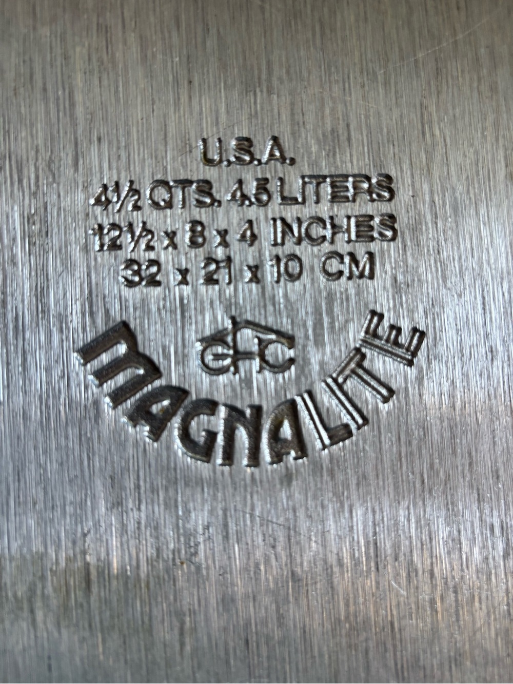 Vintage Wagner Ware Magnalite Roasterette 4.5 Qt GHC Oval Aluminum Roaster- RARE - Picture 6 of 9
